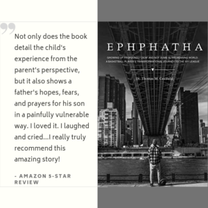 "Not only does the book detail the child's experience from the parent's perspective, but it also shows a fathers' hopes, fears and prayers for his son in a painfully vulnerable way. I loved it. I laughed and cried...I really truly recommend this amazing story!" - Amazon 5-Star Review